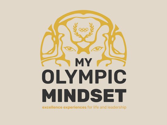 My Olympic Mindset Retreat 2026 Logo My Olympic Mindset mit olympischen Ringen und Workshop-Untertitel